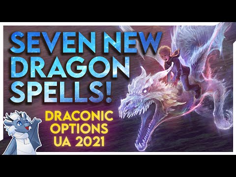 The History Behind the Seven New Draconic Spells! | Draconic Options UA | D&D 5e
