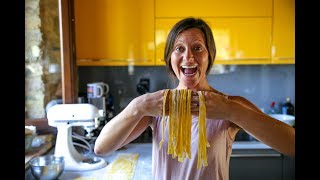 Making Pasta FROM SCRATCH in Italy! - YouTube