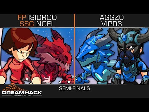 Isidroo & noeL vs Aggz0 & VipR3 - Semi-Finals - DreamHack Winter 2018 2v2
