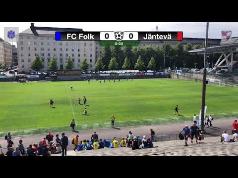 HelsinkiCup T18 FC Folk Vs Jäntevä