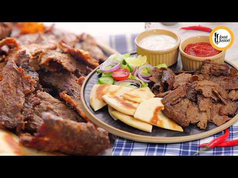 Viral Turkish Doner Kebab Recipe By Food Fusion
