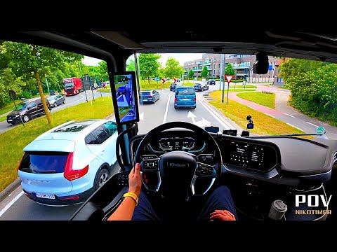 If you want to become a truck driver, see what a regular driver in a transport company looks like