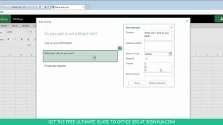 How to Create a Survey With Excel Online