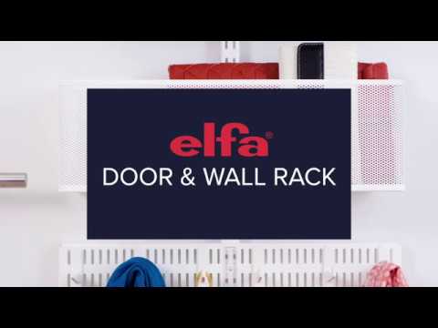 How To Install an Elfa® Door and Wall Rack