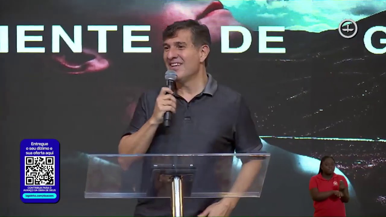 Um  Ambiente de Glória - Pr. Ricardo Robortella no Culto Fé