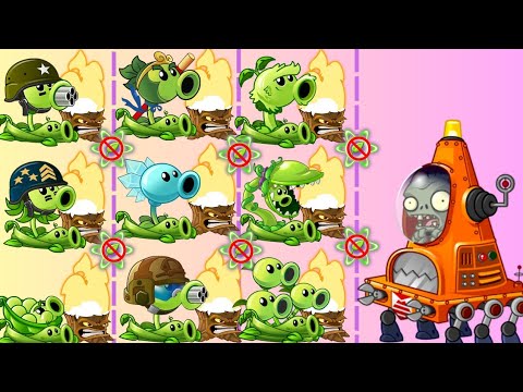 Plants vs. Zombies 2 Team Every Plants vs Team Robo-cone Without using Boost - Who Will Win?