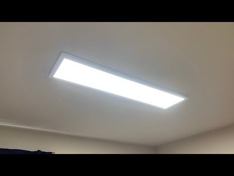 HOW-TO - Install an LED Color Changing Flat Panel light