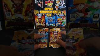 Unpack Champions Rise 1/9. #monstagalaxycard #boboboygalaxy #championsrise #malaysia