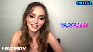 Lily Rose Depp & Tye Sheridan Dish on ‘Voyagers’, Plus: Her Parents’ Reaction to Her Acting Career video