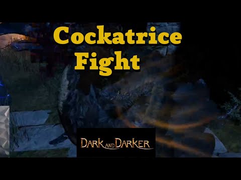Dark and Darker - Cockatrice is one BAD CHICKEN