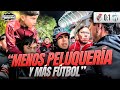 REACCIÓN CON LOS HINCHAS / RIVER 0-1 ATLÉTICO TUCUMÁN 