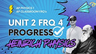 AP Physics 1: Unit 2 FRQ 4: AP CLASSROOM PROGRESS CHECK FRQs