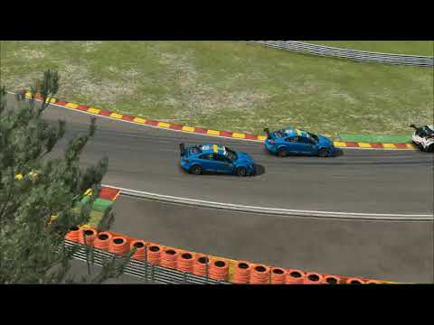 Volvo winning in Spa Francorchamps
