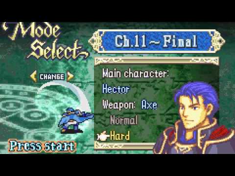 Fire Emblem 7 - Blazing Sword [Hector Hard Mode] Chapter 11 - Another Journey