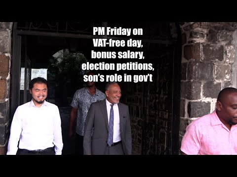 PM Friday chats about national issues, son's role in gov't
