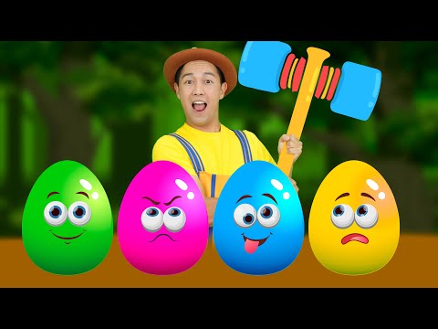 Surprise Eggs Kids Songs | TigiBoo | Nursery Rhymes