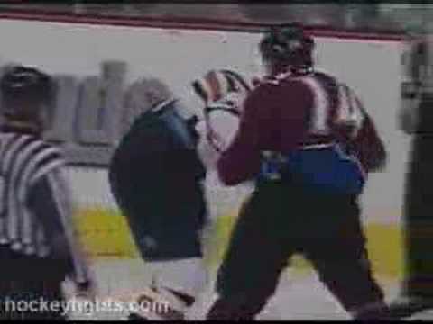Matt Greene vs Ian Laperriere