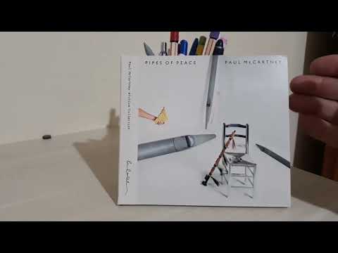 UNBOXING Cd PIPES of PEACE PAUL McCARTNEY Archive Collection (The Beatles)