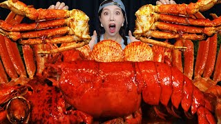 Download lagu 한국식 보일링 크랩 !? 🔥 초대왕 대게다리로 만든 랍스터 씨푸드보일 먹방 Spicy Seafood Boil Recipe Mukbang ASMR Ssoyoung mp3