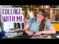 Collage with me! Surreal collage artist | Cut and paste #32