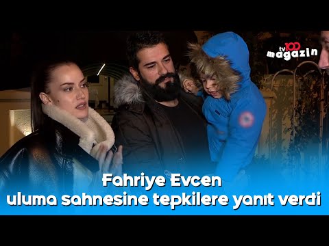 Fahriye Evcen uluma sahnesine tepkilere yanıt verdi