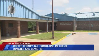 Coffee county jail combating influx of inmates and COVID-19