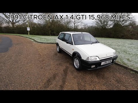 1991 CITROEN AX 1.4 GTI 15,968 MILES