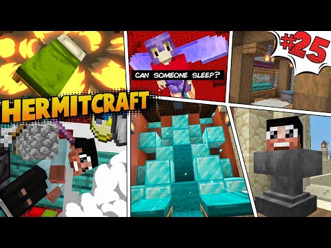 Bed Go BOOM!  :: Hermitcraft #25