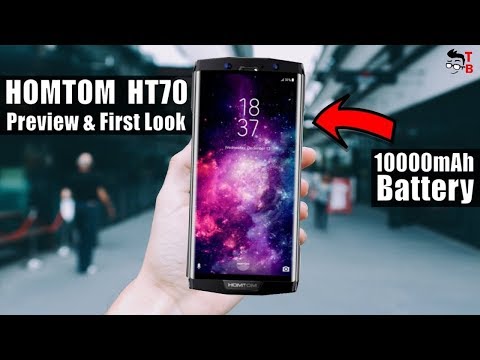 HOMTOM HT70: 10000mAh Battery Phone Only $165! Preview & First look