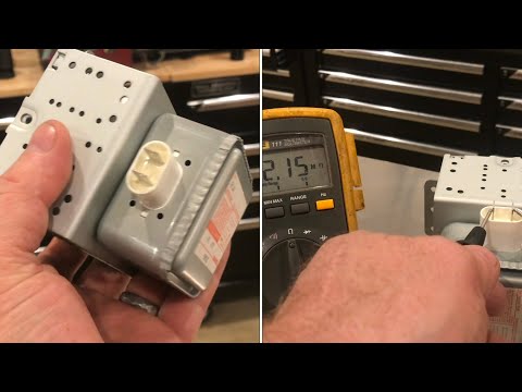 sometimes a microwave￼ MAGNETRON can test out “ok” but still be “bad”