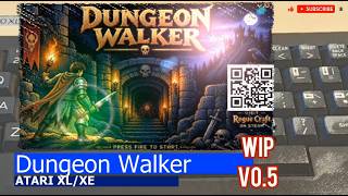 Atari XL/XE VBXE -=Dungeon Walker=- WIP v0.5/🤖AI
