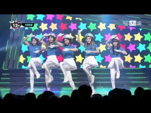 130725 Crayon Pop - Bar Bar Bar @  M!Countdown [HD]