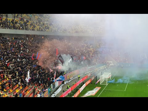 FCSB - Rapid. 15.12.2021. Atmosferă incendiară. Meci oprit