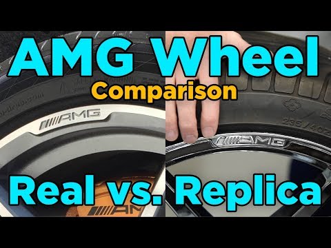 AMG Wheels: Real vs. Replica Comparison