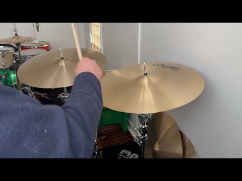 Paiste 20" Sound Creation New Dimension Dark Ride Cymbal 1985 - 1994 - Traditional - VIDEO image 11