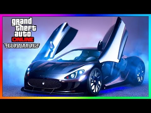 GTA 5 - $2,750,000 XA-21 SUPERCAR GUN RUNNING DLC SPENDING $$$$$ (GTA 5 Online XA21 DLC Update)