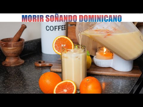 Dying Dreaming recipe - Orange Juice and Milk