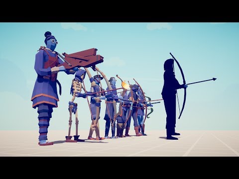 VOID & ALL ARCHERS vs EVERY UNIT - Totally Accurate Battle Simulator TABS