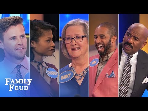 Family Feud's BEST BLOOPERS and EPIC FAILS!!! | Part 1