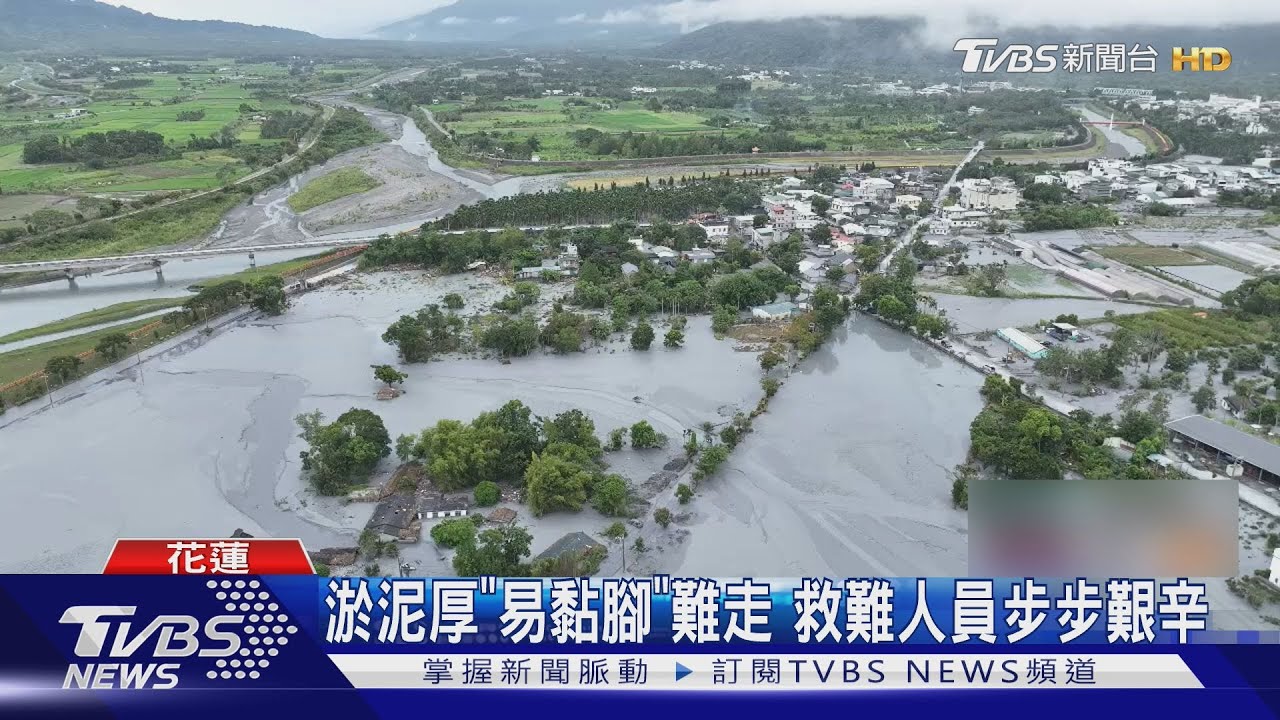 水又漲了!下雨佛祖街又淹 增救援難度