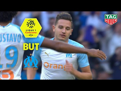 But Florian THAUVIN (45') / Olympique de Marseille - SM Caen (2-0)  (OM-SMC)/ 2018-19