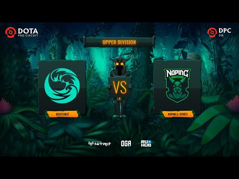 beastcoast vs NoPing e-sports, Dota Pro Circuit 2021: S1 - SA, bo3, game 1 [Lazar' & Mortalles]