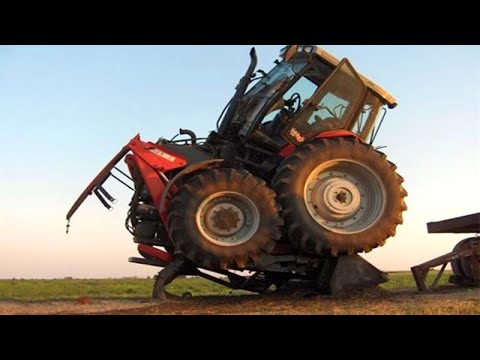 10 Extreme Dangerous Idiots Truck & Excavator Fails Compilation! Crazy Heavy Equipment Drive skills