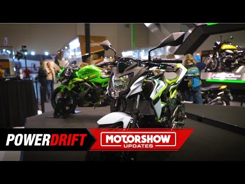 2019 Kawasaki Z125 : Most affordable Kawasaki : Intermot 2018 : PowerDrift