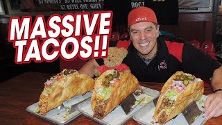 Mallie&#39;s Monster Taco Challenge in Detroit, Michigan!!