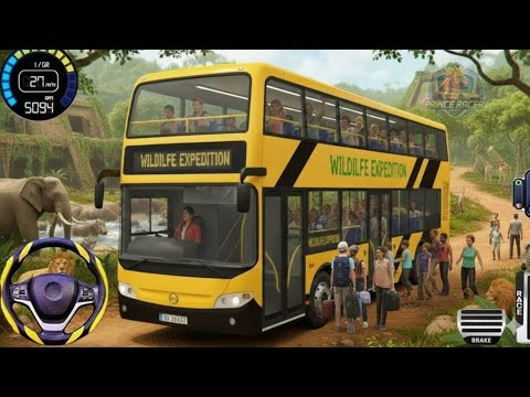 MODERN BUS SIMULATOR | CITY PASSENGER TRANSPORT | ULTIMATE COACH DRIVING 4K