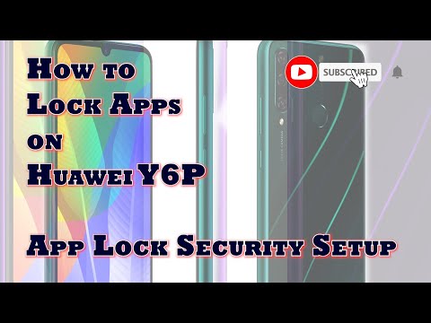 How to Lock Apps on Huawei Y6p | App Lock Security Setup