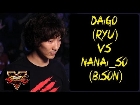 Street Fighter V DAIGO UMEHARA (RYU) VS nanai_so (BISON) RANKED MATCH - VER 1.01