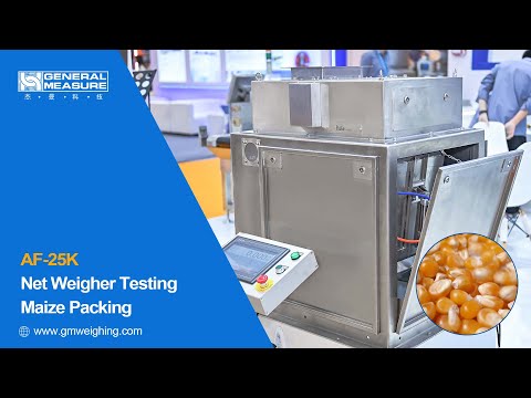 AF-25K Packing Scale with Maize Test