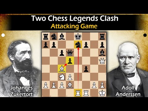 Two Chess Legends Clash | Zukertort vs Anderssen 1865